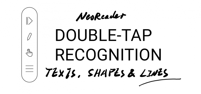 double-tapping recognition
